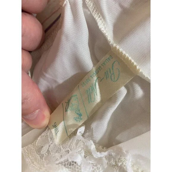 NWT Vintage Ru Nell Women's Lingerie Full Body Slip - Small - Picture 7 of 10